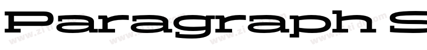 Paragraph Stretch Bo字体转换